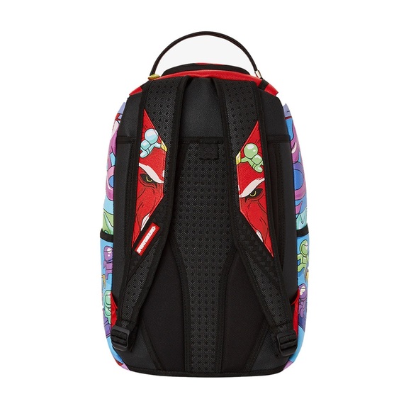 Sprayground Unisex Psycho World Of Fun DLXSV Backpack 910B5491NSZ Red - Picture 3 of 9